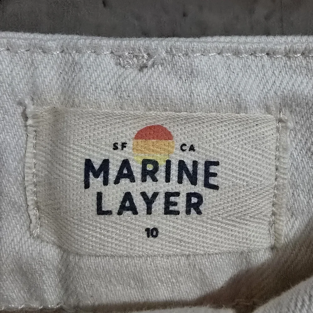 NEW‎ Marine Layer Archive Mariah Flare Pant Beige Size 10